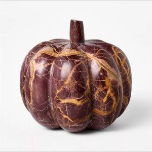 Small Marble Pumpkin Red - Threshold™ designed with Studio McGee